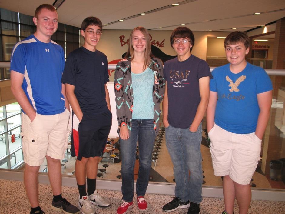 Five BPHS Seniors Named Commended by the National Merit Scholarship Corporation BPHS seniors Joseph Beaver, Aaron Coplan, Alexander Fleming, Jessica George and Giffin Werner were named Commended