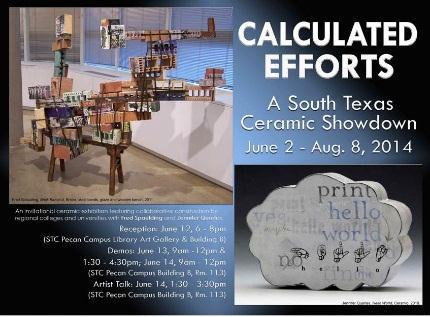 " Chris Leonard, STC ceramics instructor and exhibit/workshop organizer. Bit by Bit: A Student Digital Art Exhibition June 19 Aug.