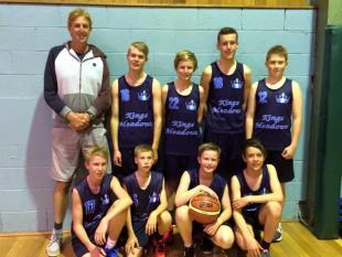 Our junior boys lost their semi final by 2 points