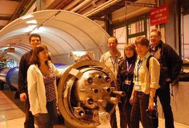 Medipix detector, CLOUD, ATLAS trigger system, lifetime of the B- meson, LHC beam steering,