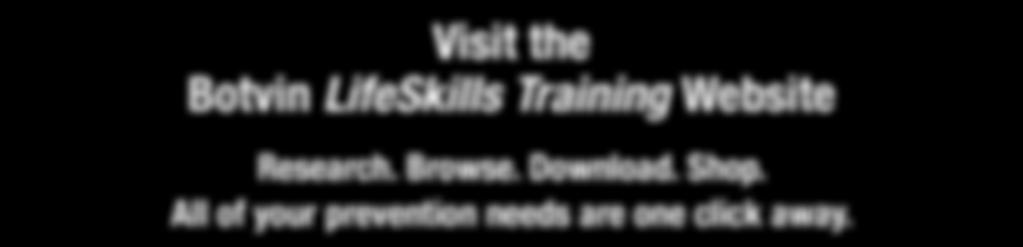 Visit the Botvin LifeSkills Training Website