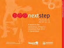 NEXT STEP 2011 STUDENT DESTINATIONS Kelvin Grove State College Introduction This report is based on the findings of the Queensland Government Next Step survey, which targeted all students who