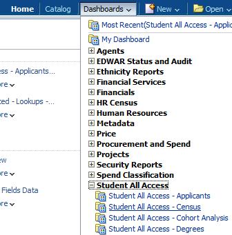 Overview Accessing Dashboard Reports The Cal Answers reporting environment, using Oracle Business Intelligence Enterprise Edition (OBIEE) software, provides two different interfaces to the UC