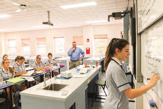 Senior School Loreto Kirribilli offers a broad curriculum suitable for girls at all levels of academic ability.
