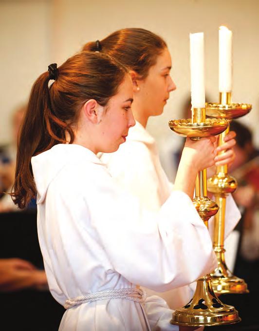 Religious Education Our Religious Education Program is the foundation of our school year and goes beyond the formal academic Religious Education curriculum.