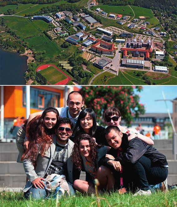 28 Special: 15 Universities present their Range of Courses Technische Universität Ilmenau Would you like to learn in an intensive course? Would you like to get to know y and its people?
