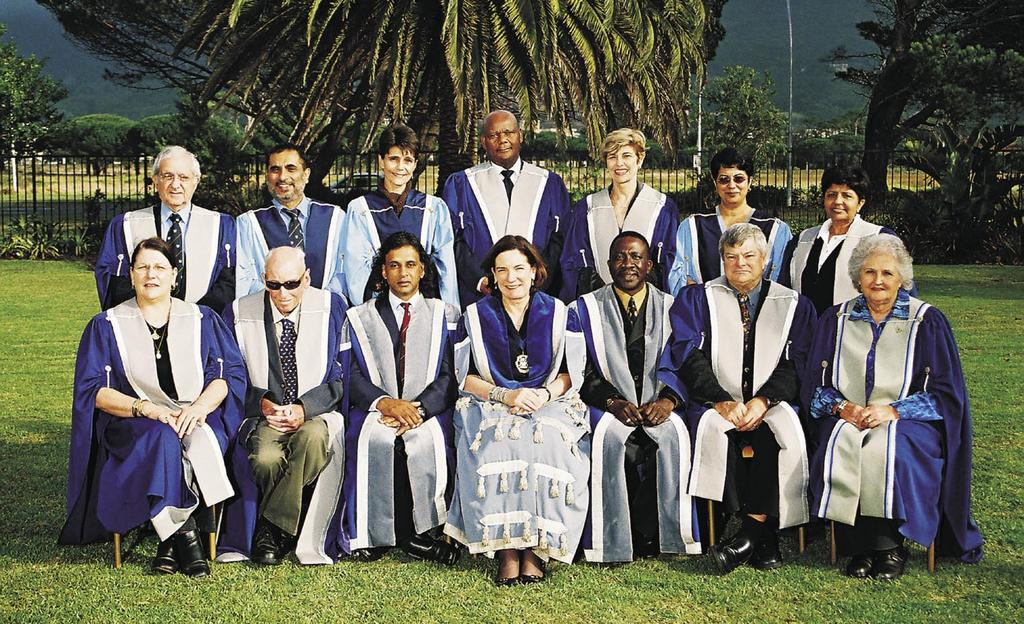 CMSA EXECUTIVE CMSA EXECUTIVE 16 May 2008 Front row from the left: Mrs A L Vorster (Academic Registrar); Prof J F Lownie (Chairman Examinations and Credentials Committee); Prof A Madaree (Senior Vice