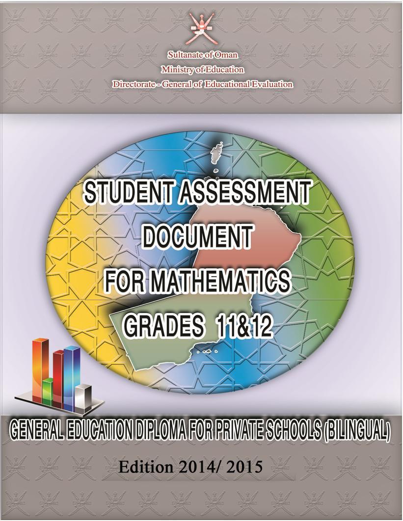 Assessment Document for Mathematics Grade 11 &