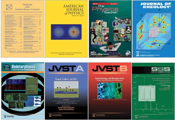 Member Societies and Publishing Partners AIP Publishing is proud to be the publisher of choice for 5 of AIP s Member Societies and 2 other societies: Member Societies- American Association of Physics