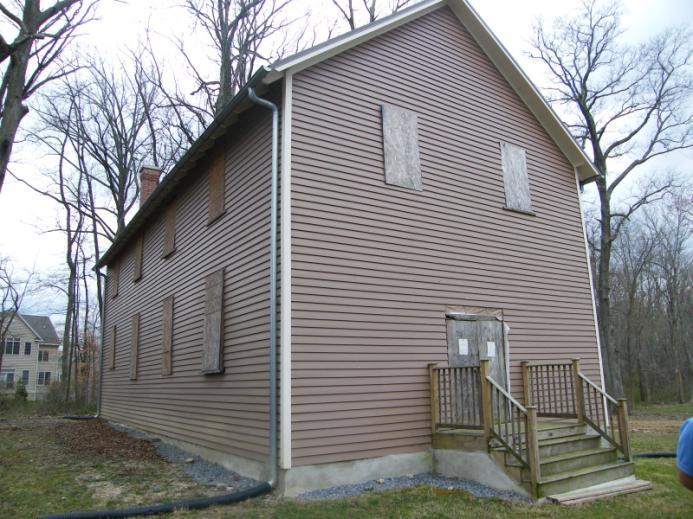 Sandy Spring Odd Fellows Lodge, Montgomery County: The structure was