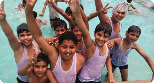 Tour to SPLASH Fun Park Hisar Scouts Camp at Tara Devi (Shimla Hills) A group of 106 students of classes III to V under the supervision of 7 staff members visited at SPLASH Fun Park, Hisar on May 15,