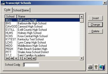 printed during the year. Select GPA to display (Standard, Numeric or Both; Weighted, Unweighted or Both) and print below transcript term windows.
