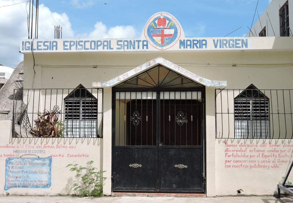 1 Santa María la Virgen Updated: July 3, 2015 Church History: The Episcopal church in Monte Llano, an outside town of Puerto Plata, was begun by the Reverend Thomas O. Basden, in 1953.