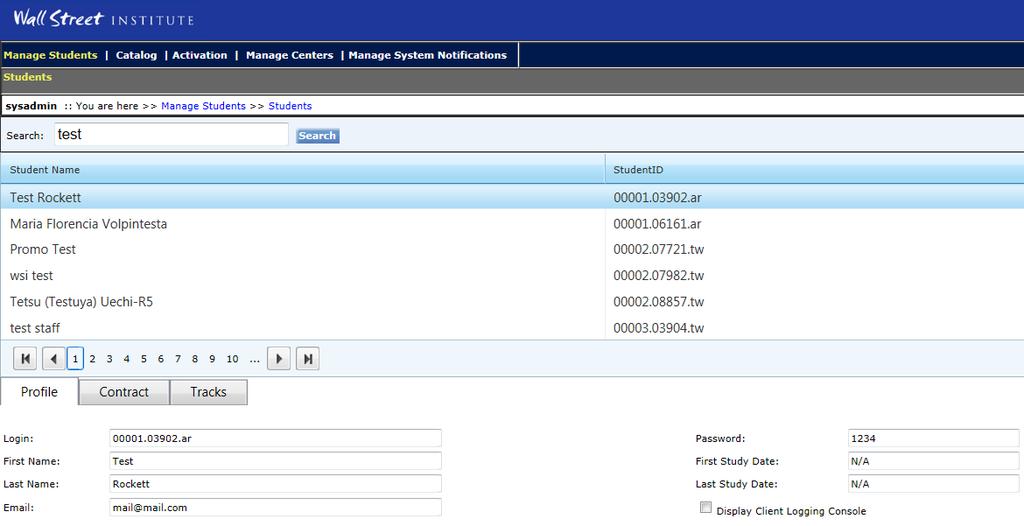 There is a local Admin Tool linked to LLMS, and a