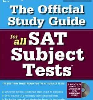 SAT Subject Tests One-hour tests in specific subject areas Only required at the most