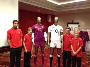 Prospect Rugby Kit P A G E 2 This past week, students were invited by the RFU and Canterbury, the new England Rugby kit designers) to visit Twickenham for a day to design a new Prospect
