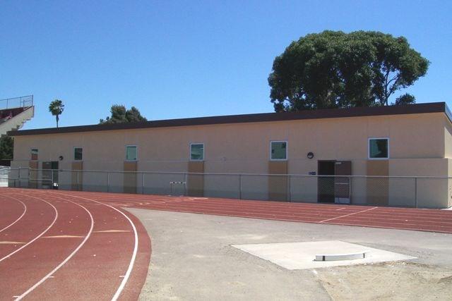 workout stations and an area for agility drills.