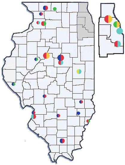 23 Leading Illinois Districts with High Schools Participating in Race to the Top 7 8 23 18 12 17 13 4 15 3 14 11 1 19 22 9 5 2 6 16 21 20 10 Career Cluster Key Agriculture, Food, &