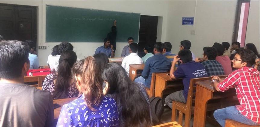 08 TALKS AND SEMINARS Seminar on UPSC Preparations By Mr. Dibya Jyoti Parida BA PROGRAMME An informal talk session was organised by the students of B.