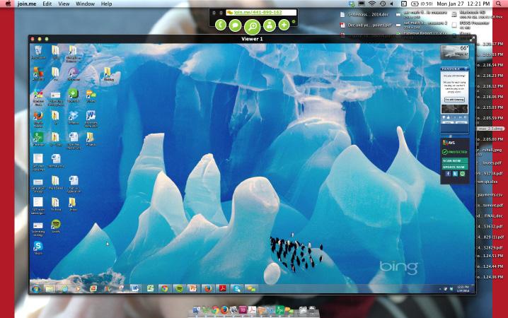 and click the green arrow. Now I am in! This blue ice background is the desktop of a tutor s!
