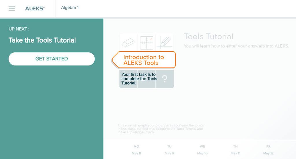 TOOLS TUTORIAL The Tools Tutorial is interactive and shows students how to enter their answers into