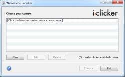 1 - The Basics: Setting Up and Starting i>clicker Create Your Course(s) IMPORTANT: For i>clicker 5.