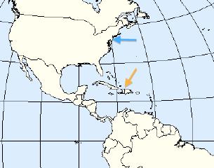 Map of Haiti United States Haiti Source: http://commons.wikimedia.org/wiki/file:western_hemisphere_lamaz.