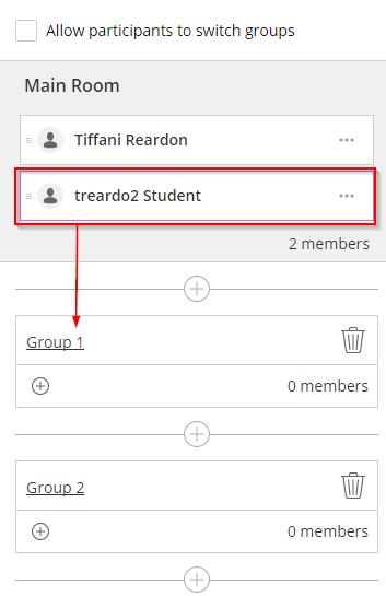 allow participants the option to switch groups. 21.