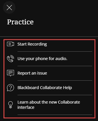 In here, you will be able to record sessions and manage your session settings. 9.