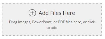 8 c. When you share files you can upload images, PowerPoint, or PDF files to show your students. d.