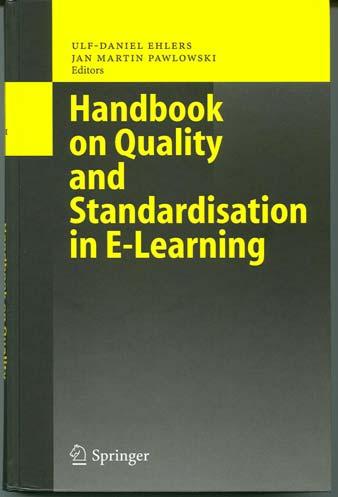 Handbook on Quality Paper entitled Quality in a Europe of Diverse Systems and Shared Goals, Brian Holmes Handbook on Quality and