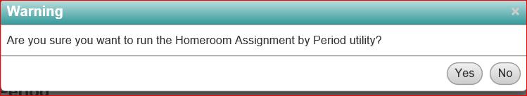 Select Secondary Homeroom from the Homeroom drop down menu 3. Select the appropriate marking period from the Marking Period drop down menu 4.