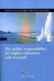 The public responsibility for higher education and research (Council of Europe higher education series No.