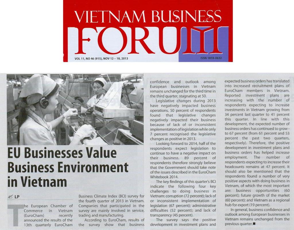 6. Vietnam Business Forum EU business