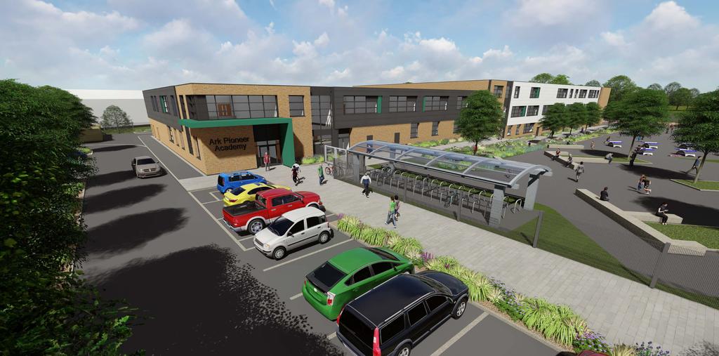 Welcome The proposed new Ark Pioneer Academy, facing south west (for illustrative purposes only) Welcome to our public exhibition of proposals by Ark, supported by the Education & Skills Funding