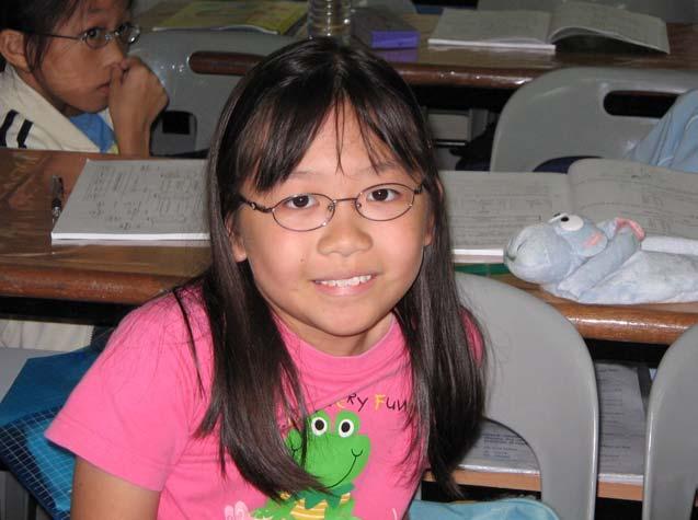 Cheng Yan Ning from Zhong Hua Primary School was 4 th in Pri. 3 last year. She is currently attending her Pri.