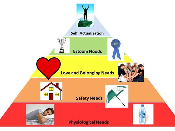 Maslow s Hierarchy of Needs Maslow s Hierarchy of Needs theorizes that basic needs must be met before higher order needs can be