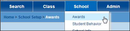 Step 2 - Create List of Award Recipients Students are not automatically added to an awards list, nor does SIM perform any