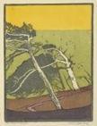 [triptych] Color etchings Plowing Time 1940