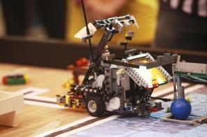 Not only do they get to design, test, and build a robot using LEGO Mindstorm technology, they must also find an innovative solution for