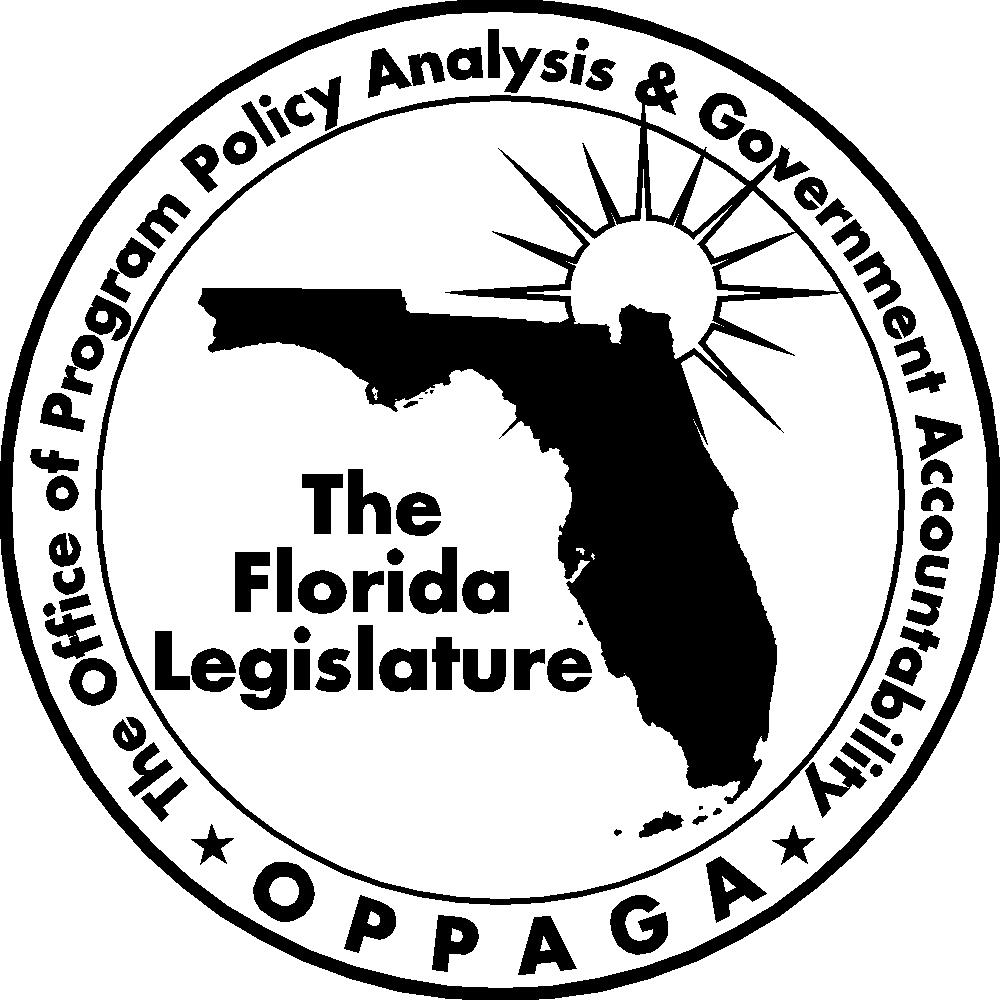 The Florida Legislature Office of Program Policy Analysis and Government Accountability Visit the Florida Monitor, OPPAGA s online service. See http://www.oppaga.state.fl.us.