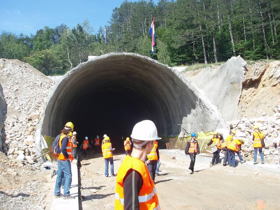 In the actual University undergraduate programme students have to attend organised excursions to the construction sites and infrastructural objects (bridges, tunnels, dams, etc.