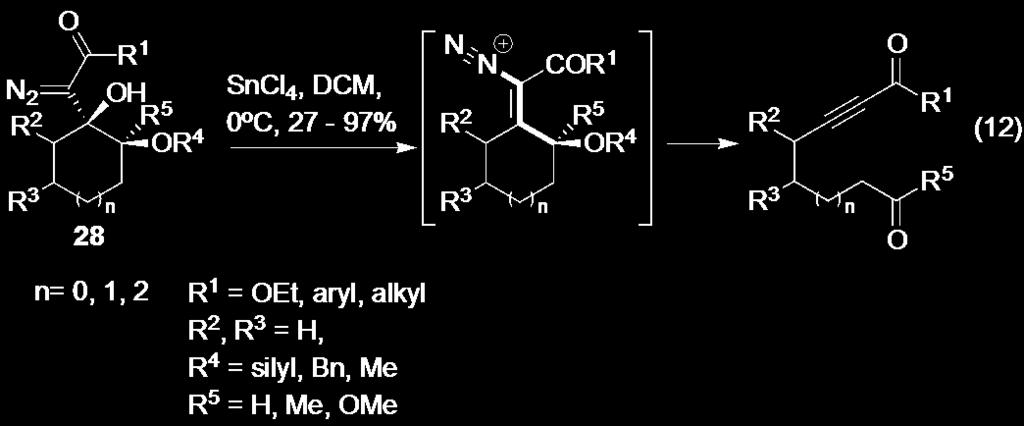 Tuy nhiên do các phản ứng của alkyn chưa được nghiên cứu và ứng dụng nhiều như alken, cộng với bất lợi về mặt năng lượng khi tạo ra alkyn nói chung, và nhất là alkyn ở trong vòng (do cấu tạo hình học
