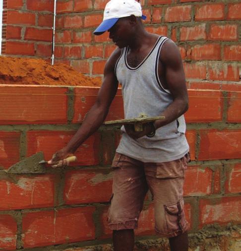 a broader impact Construction of RISE schools provides jobs for laborers,