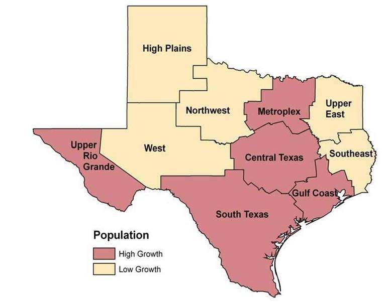Population growth is an important consideration for deploying a national research institution The Metroplex will experience the greatest increase in traditional college age population (18-24): 78,000