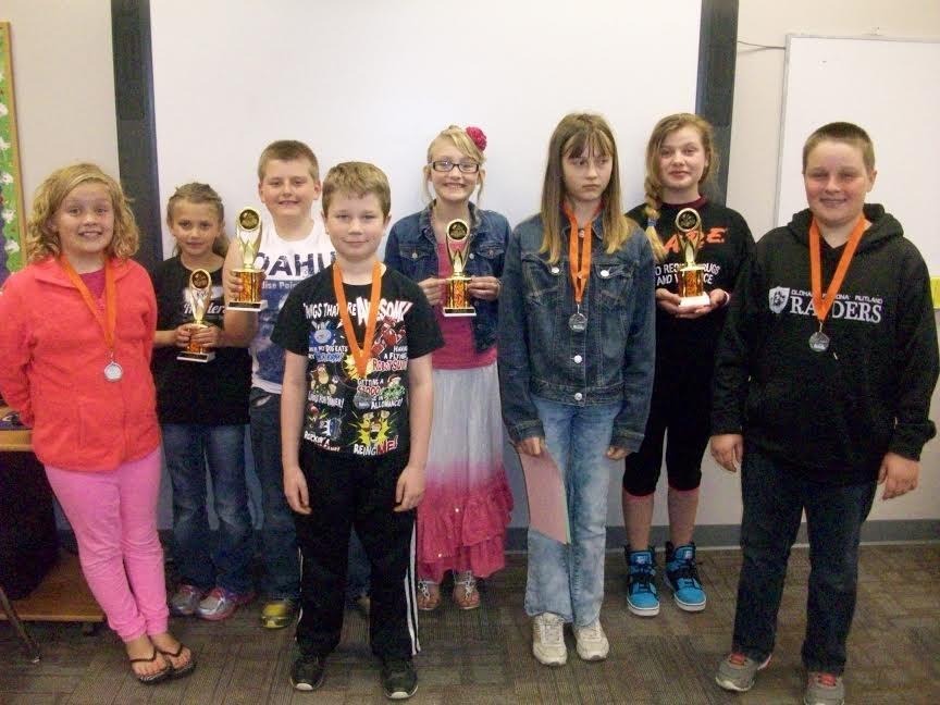 1st place winners were: 3rd - Kylee, 4th - Carter, 5th - Maddy, 6th - Ashtyn 2nd place winners were: 3rd - Brooklyn, 4th - Ramey, 5th - Mackenzie, 6th - Tristan