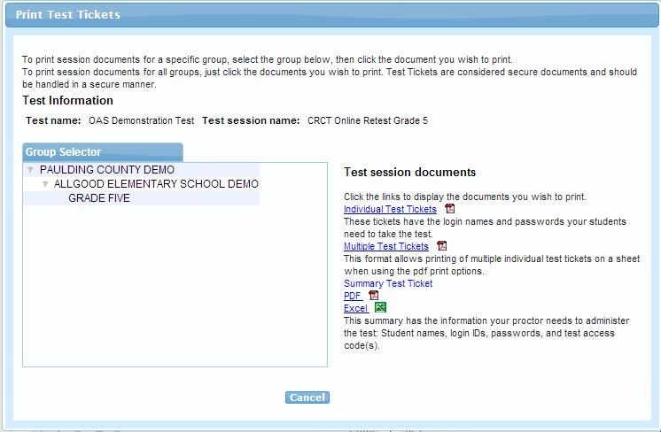 Test Administration System Feature Review Demo 2: Find a Test
