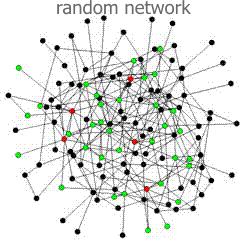 Random (Erdos-Renyi) network Degree distribution