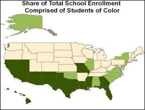 Alliance for Excellent Education In some states, however, this trend is amplified.