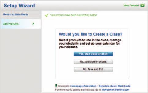 Create a Class To begin the class creation process, click